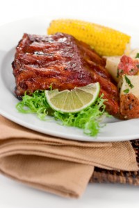 barbecued ribs