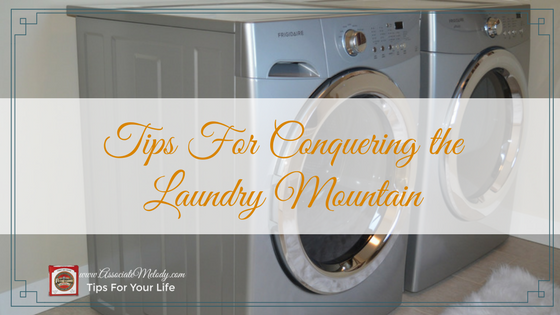 tips for conquering the laundry mountain