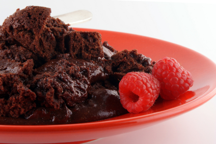  Hot fudge cake