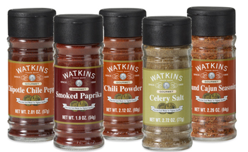 Watkins spices and seasoning blends 