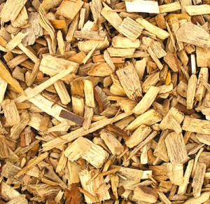 wood chips