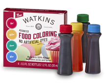 Watkins natural food colors