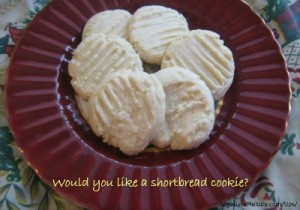 shortbread cookies