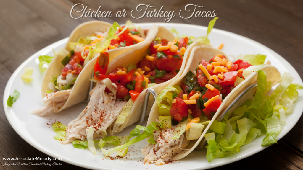 chicken or turkey tacos