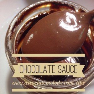 The Ultimate Chocolate Sauce