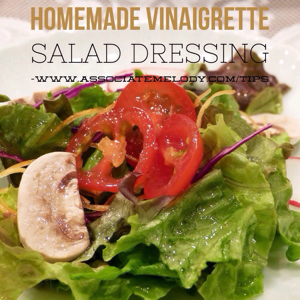 Basic Vinaigrette Salad Dressing