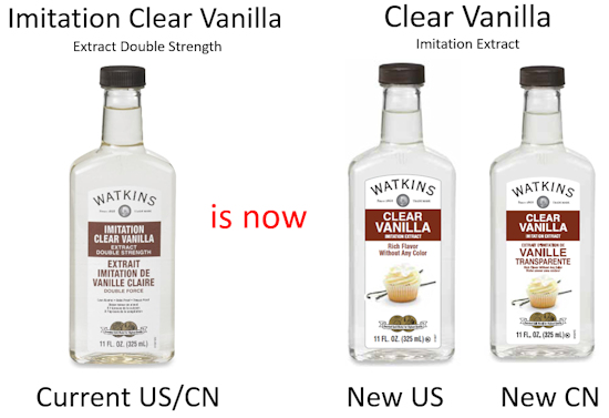 Watkins new clear baking vanilla 