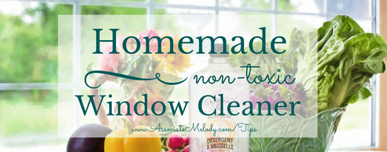 Make Your Own Non-Toxic Window Cleaner