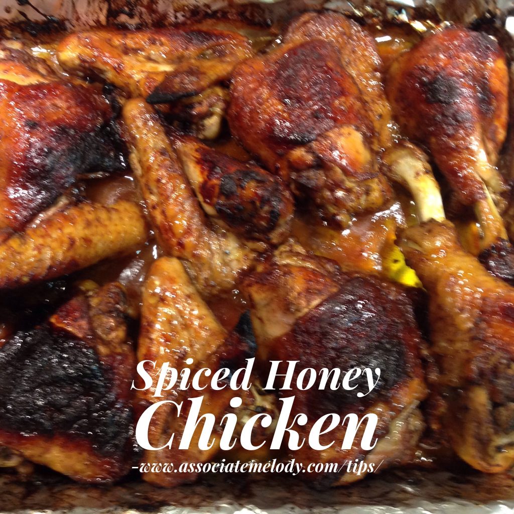 spiced honey chicken