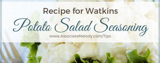 Watkins Secret Potato Salad Seasoning Recipe