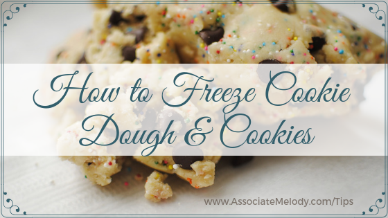How to Freeze Cookies and Cookie Dough
