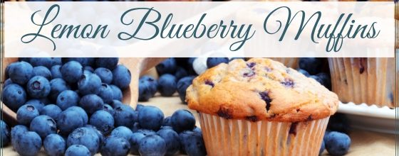 Lemon Blueberry Muffins