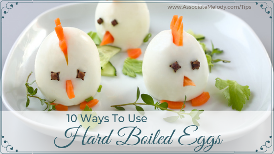 ten ways to use hard-boiled eggs