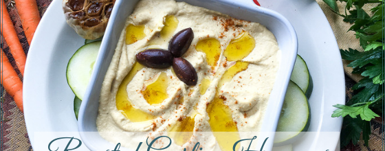 Roasted Garlic Hummus