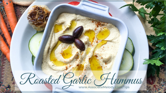 roasted garlic hummus recipe