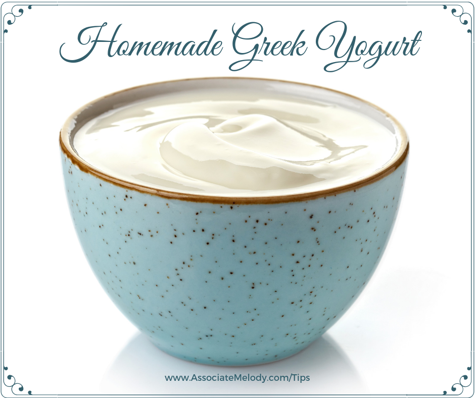 Easy Homemade Greek Yogurt