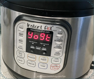 instant pot yogurt setting