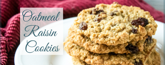 Old Fashioned Oatmeal Raisin Cookies