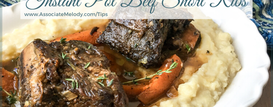 Instant Pot® Beef Short Ribs