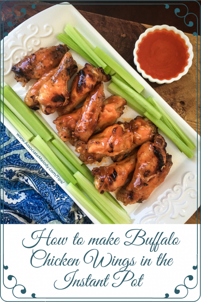 how to make buffalo chicken wings in an instant pot