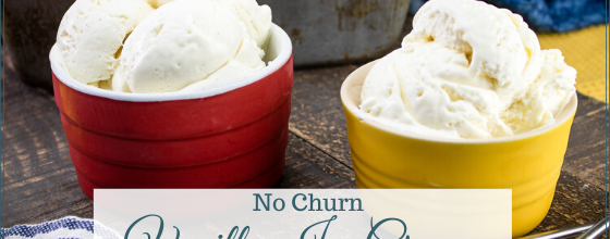 No Churn Vanilla Ice Cream