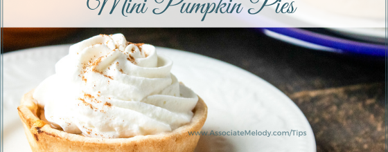 Mini Pumpkin Pies