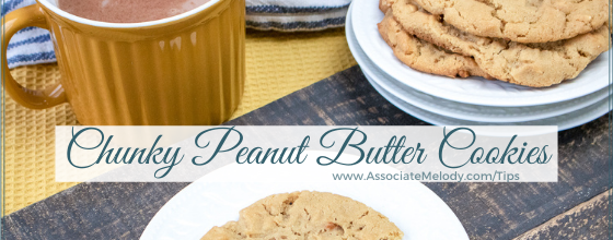 Extra Chunky Peanut Butter Cookies