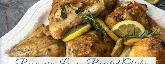 Rosemary Lemon Roasted Chicken