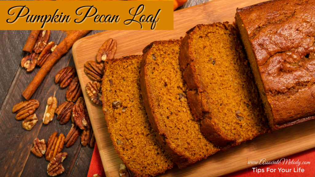 Pumpkin pecan loaf