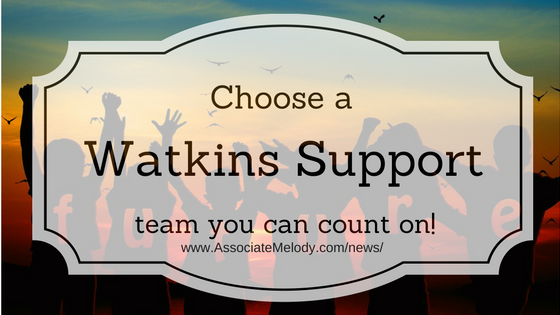 your Watkins support people are important