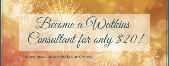 Join as a Watkins Consultant For Only $19.95 Join as a Watkins Consultant For Only $19.95