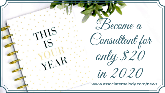 This is your year. become a Watkins consultant for $20 in January 2020